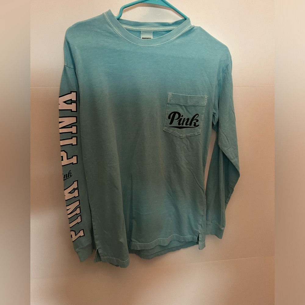 PINK long sleeve cotton shirt